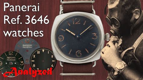 The PANERAI Ref. 3646 feat. ROLEX German WW2 